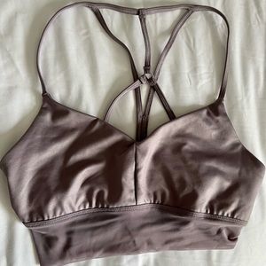 Alo Lavish Bra - Lavender Smoke